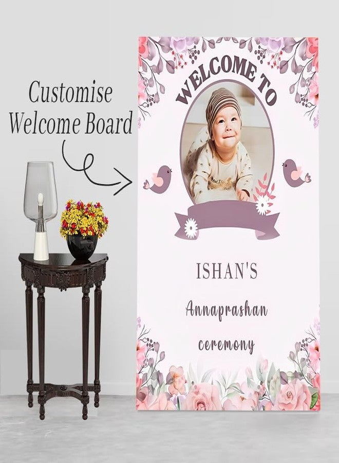 ثيم ماي بارتي موضوع حفلتي: لوحة ترحيبية للأطفال مع أرز أنابراشان، زينة أنابراشان - Image 3